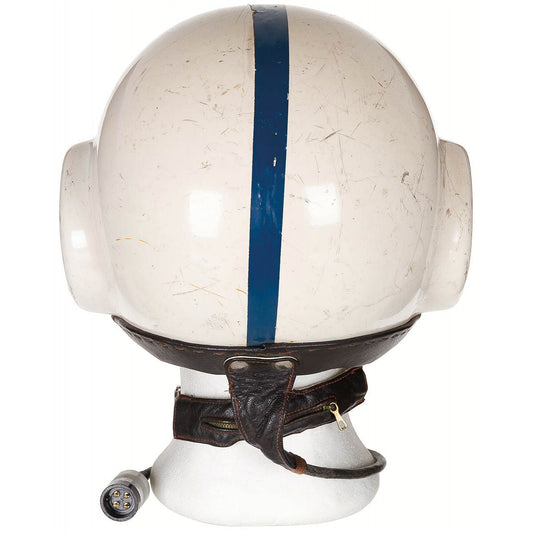 CZ/SK Helm, mit Ohrenschutz, Flugzeugmechaniker, gebr.