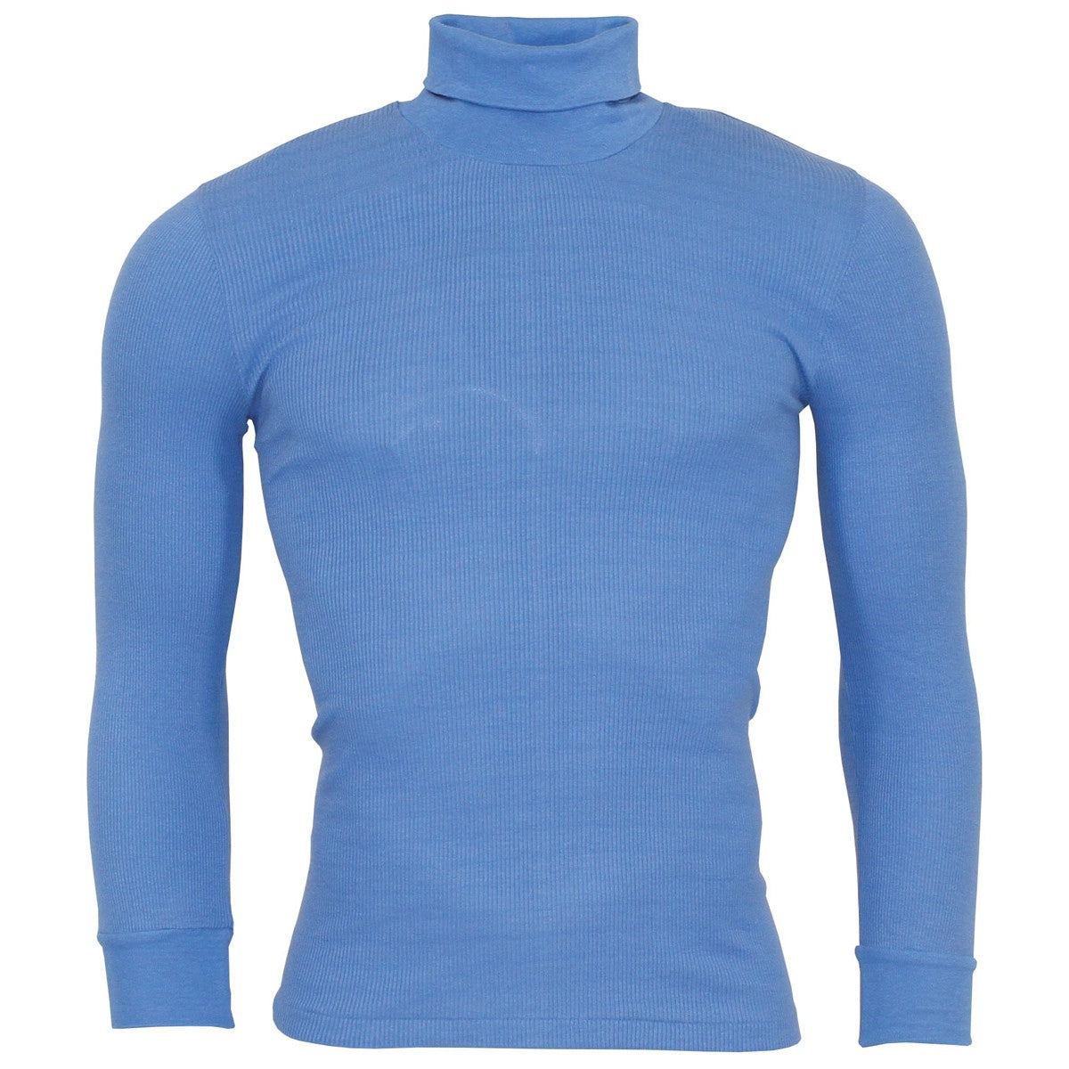 Österr. BH Rollkragenpulli UN,hellblau, neuwertig