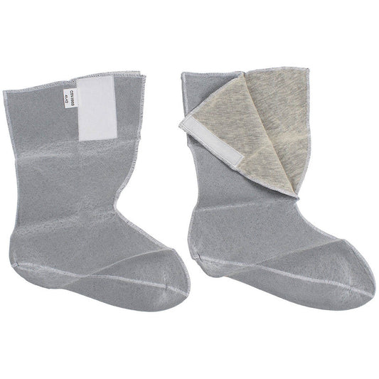 Franz. Schutzsocke, ABC,grau, neuwertig