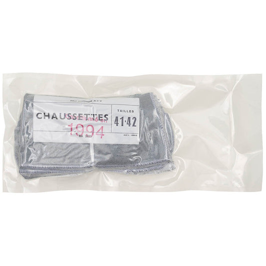 Franz. Schutzsocke, ABC,grau, neuwertig