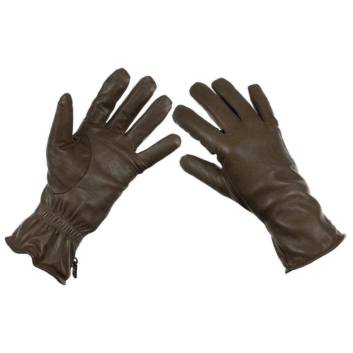 Brit. Lederhandschuhe, braun,MK II Combat, gefütt., neuw.