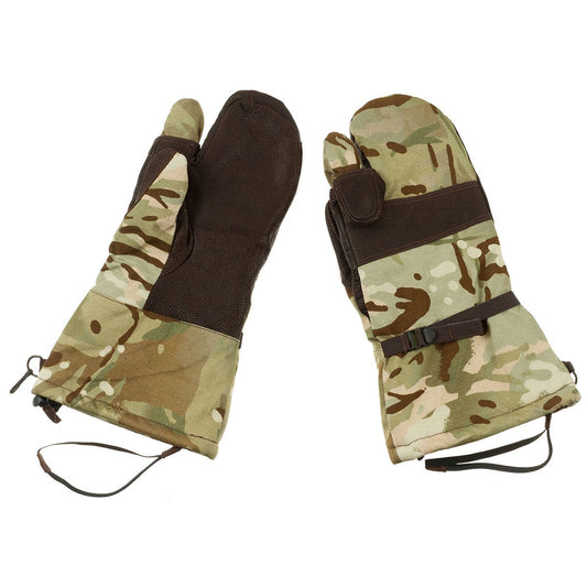 Brit. Fausthandschuhe, MTP, Goretex, Schießfinger, neuw.