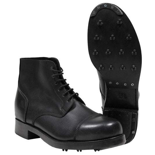 Brit. Combat Stiefel, schwarz,Leder, neuw.