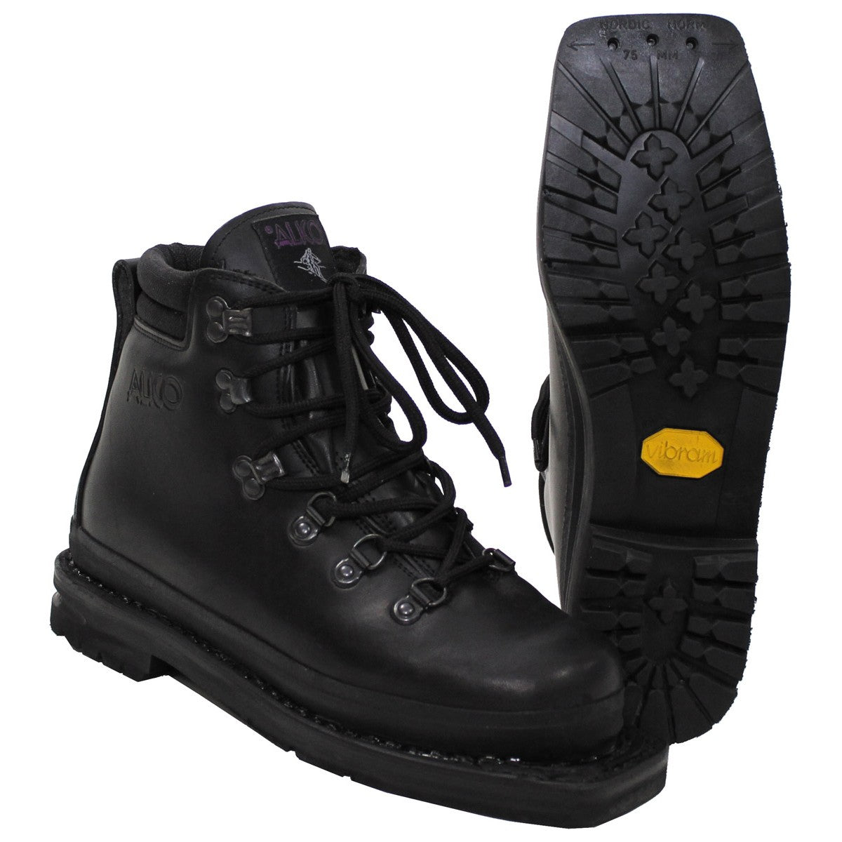 Touren Skistiefel, Leder,ALICO, schwarz, neuw.