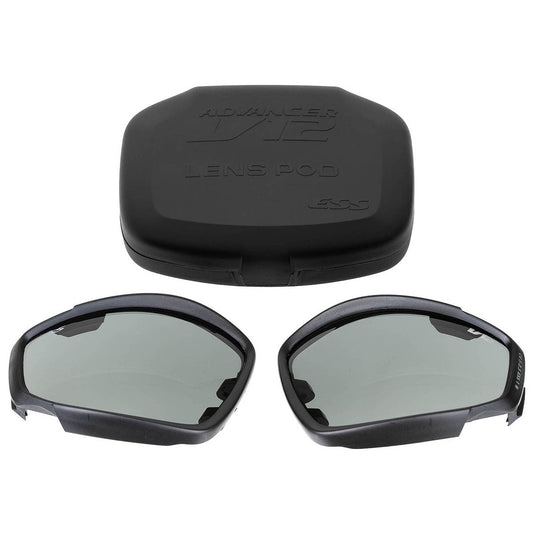 Ersatzgläser f. Schutzbrille, ESS V12, smoke, gebr.