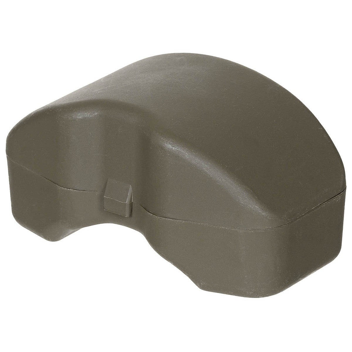 Brit. Brillenbox, Kunststoff, oliv, gebr.