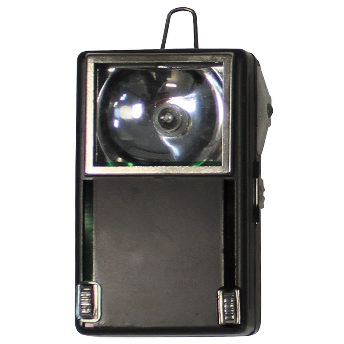 Pol. Taschenlampe, 3 Farben,Metallgehäuse, neuw.