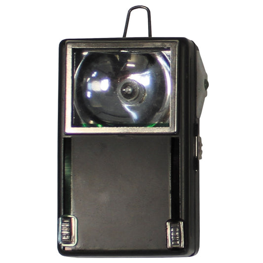 Pol. Taschenlampe, 3 Farben,Metallgehäuse, neuw.