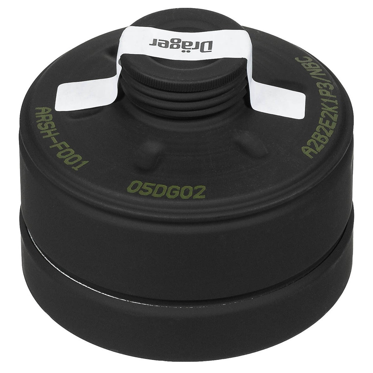 Schutzmaskenfilter, "Dräger",NATO, überlagert (EXP.BESCHR.)