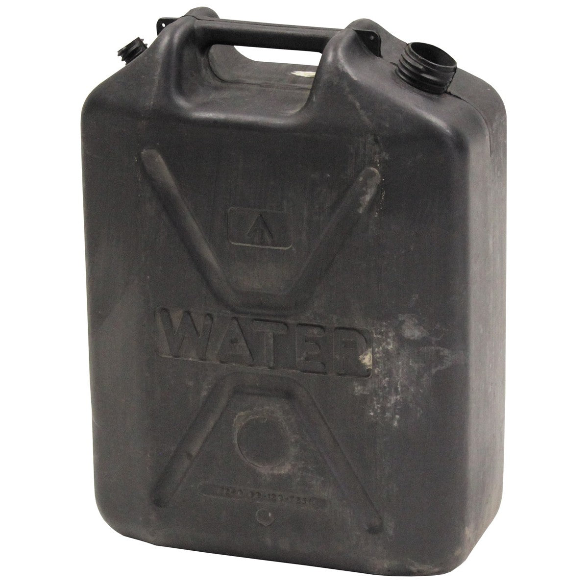 Brit. Wasserkanister, 20 l,PVC, ohne Deckel, gebr.