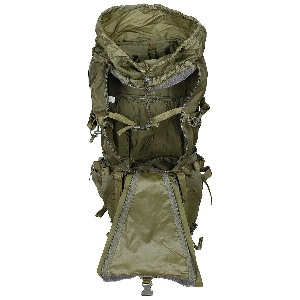 Türk. Kampfrucksack, "Deuter",oliv, gebr.