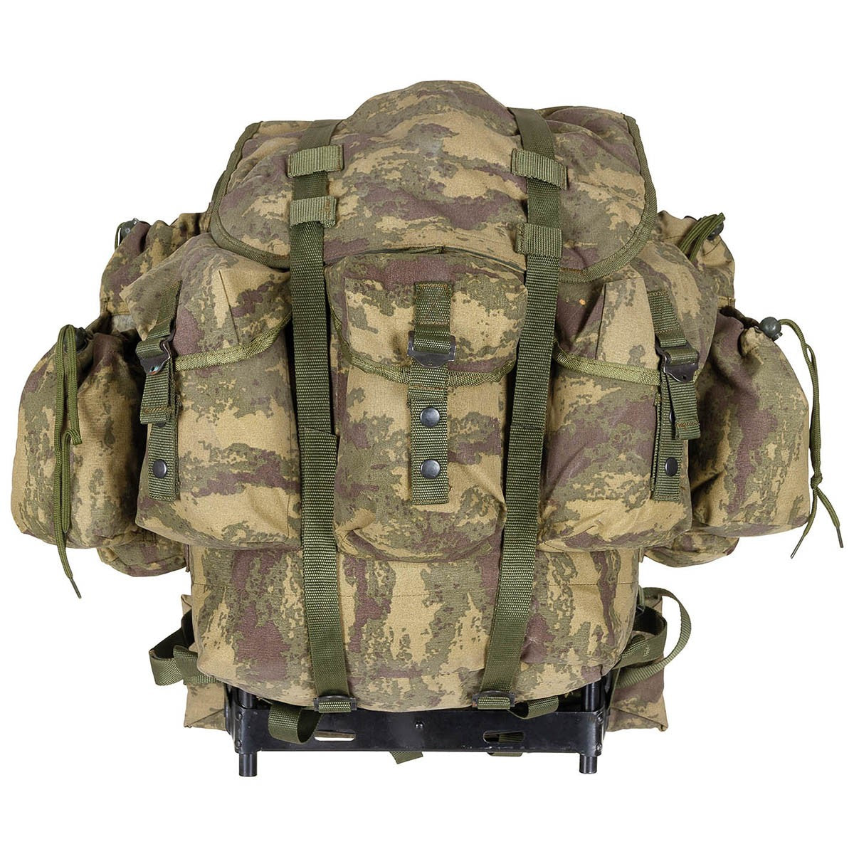 Türk. Rucksack, M2008, gebr.,Metallgestell