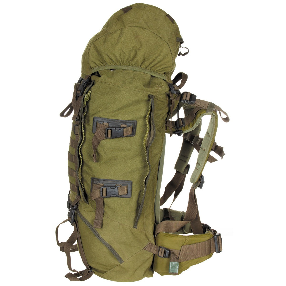 Rucksack, "BERGHAUS"Crusader 90+20, oliv, gebr.