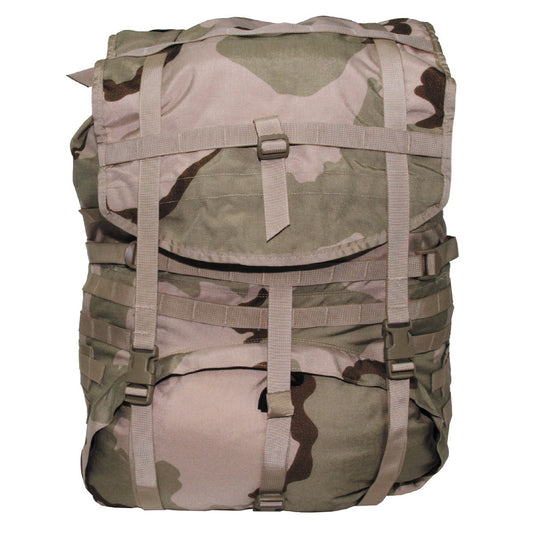 US Rucksack, neuwertig,Molle II light, 3 Fb.desert