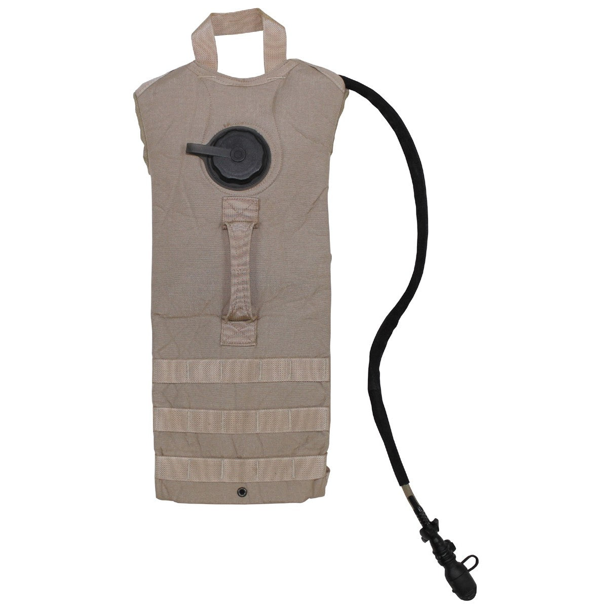 US Trinkrucksack, coyote tan,gebr., TPU-Beutel neu