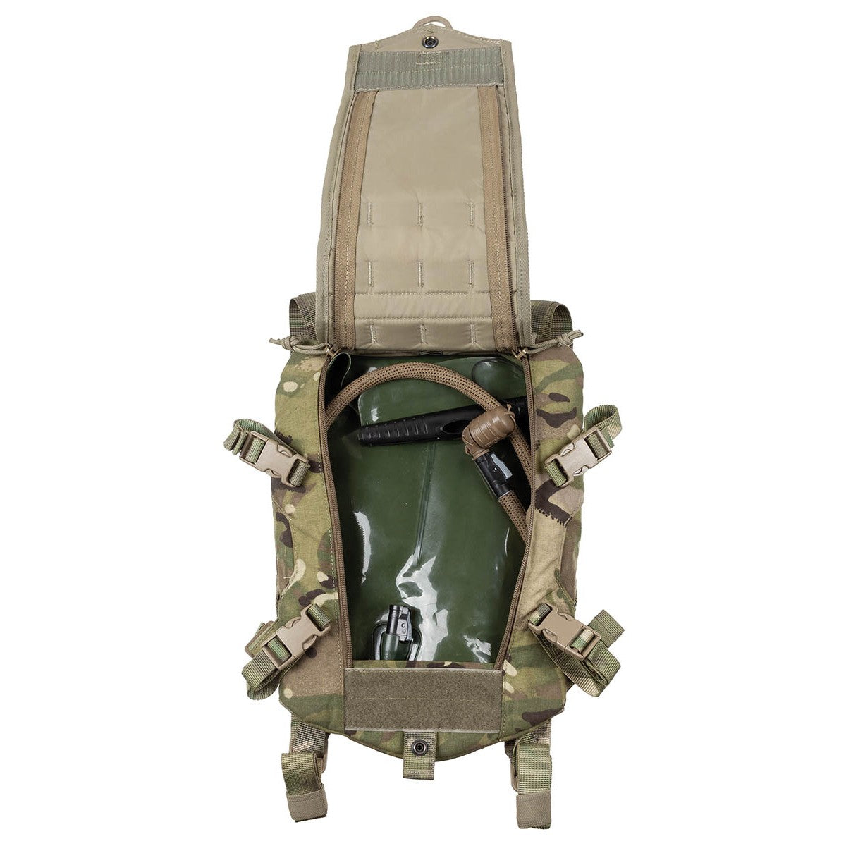 Israel. Trinkrucksack,"Rider",TPU-Beutel 3 l, MTP, gebr.