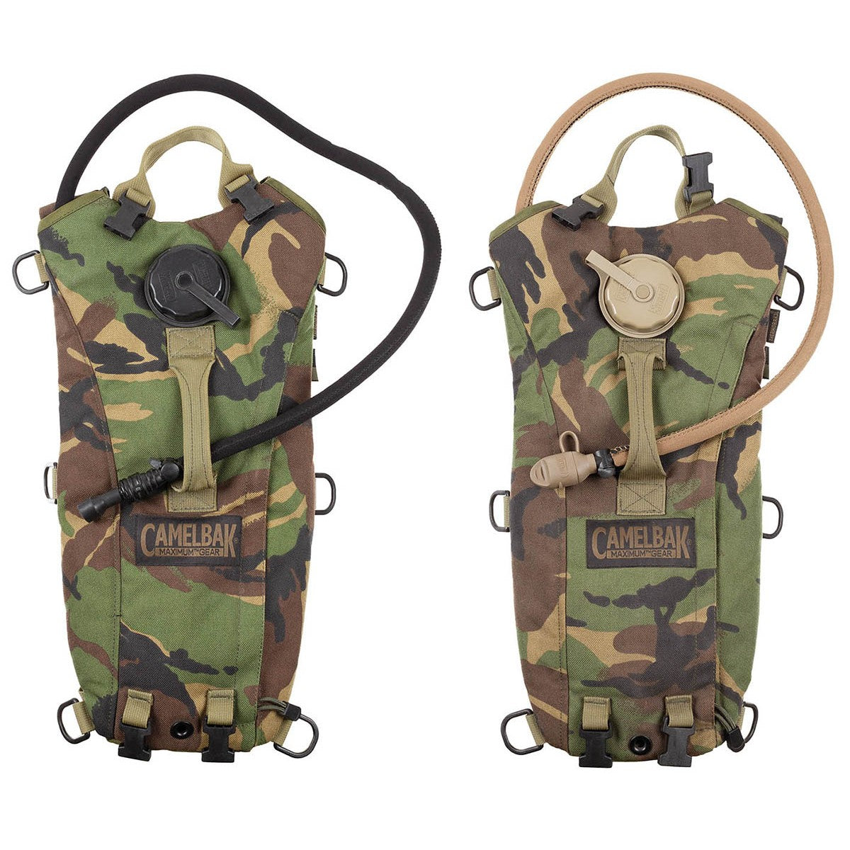 Brit. Trinkrucksack, CAMELBAK,TPU-Beutel, DPM tarn, gebr.