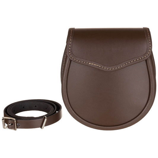 Schott. Ledertasche, braun,Royal Regiment Scotland, neuw.