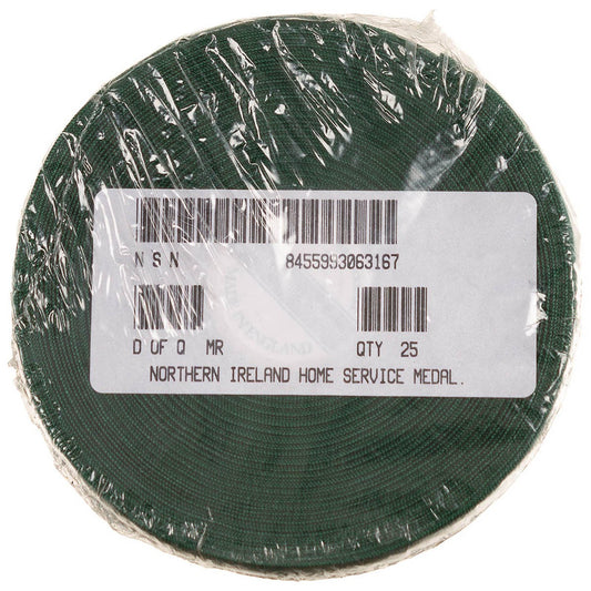 NIR Medaillenband, grün,25 Meter, neuw.