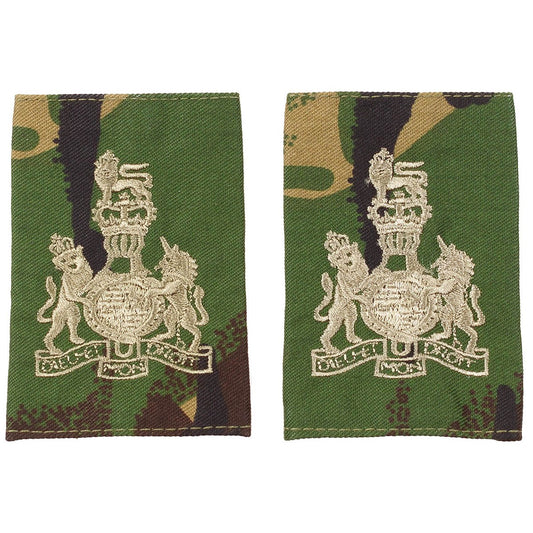 Brit. Schulterklappen, DPM,10 Paar, WARRANT OFFICER RAF