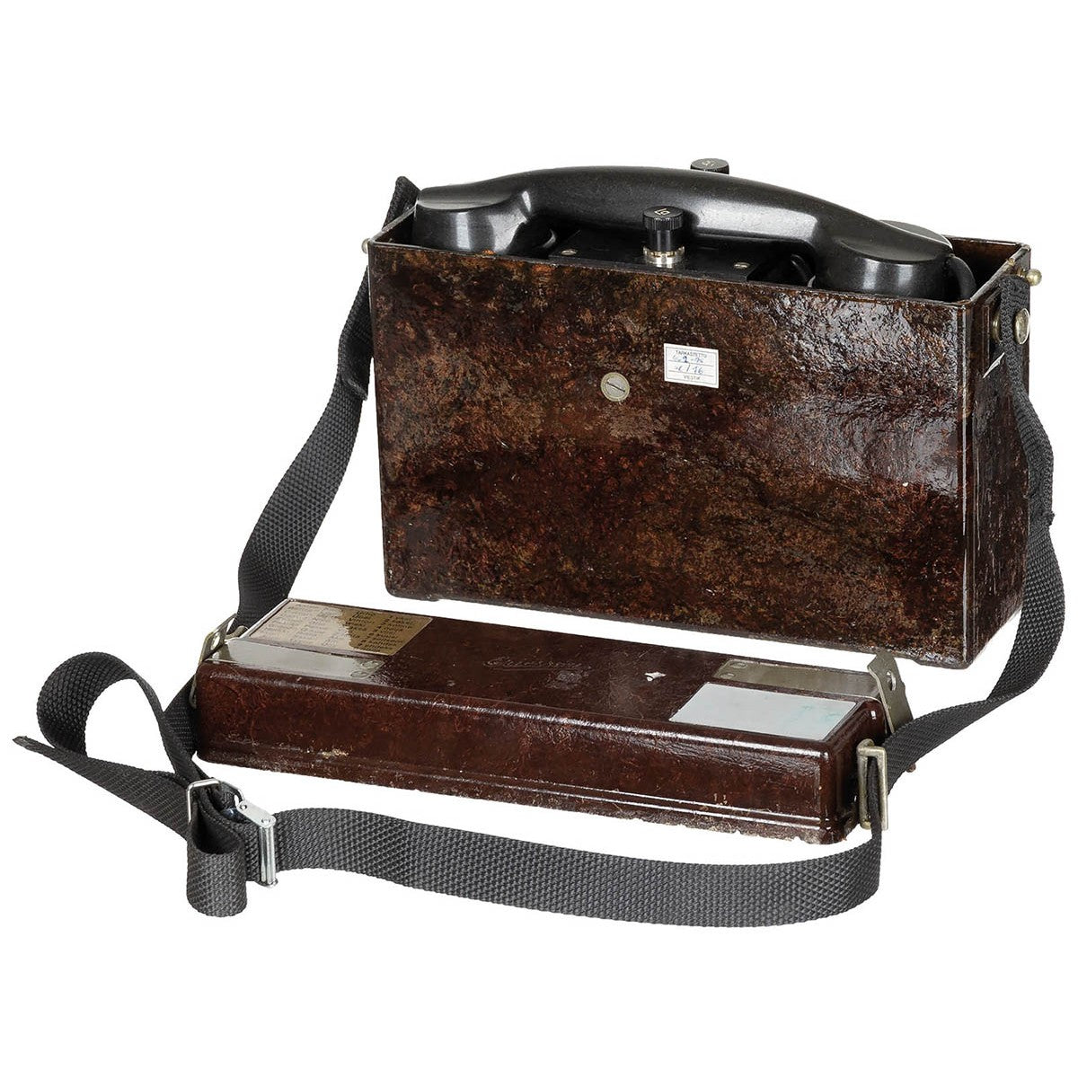 Finn. Feldtelefon, "Ericsson",gebr., TOP ZUSTAND