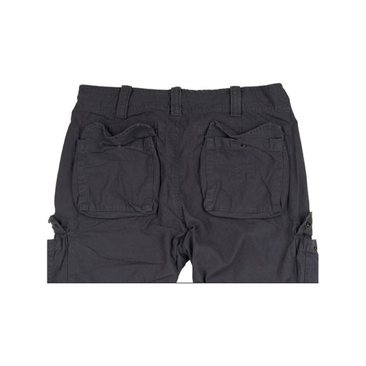 AIRBORNE VINTAGE TROUSERS STONEWASHED, schwarz- RESTPOSTEN