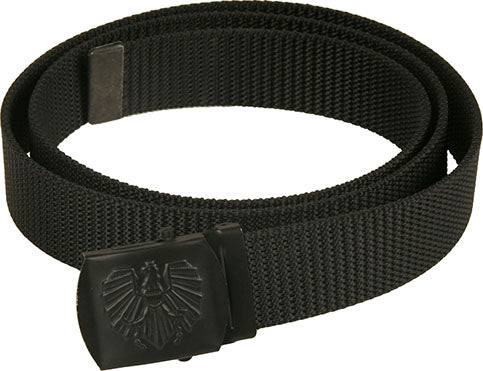 ÖBH Hosengurt, schwarz, Kastenschloss mit Adler-schwarz