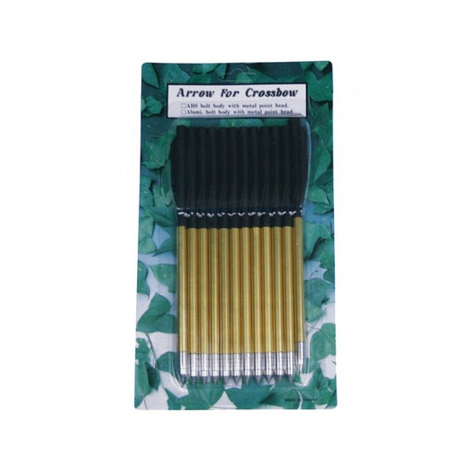 Pfeile für Armbrust-Pistole Aluminium, 12 Stück im SET