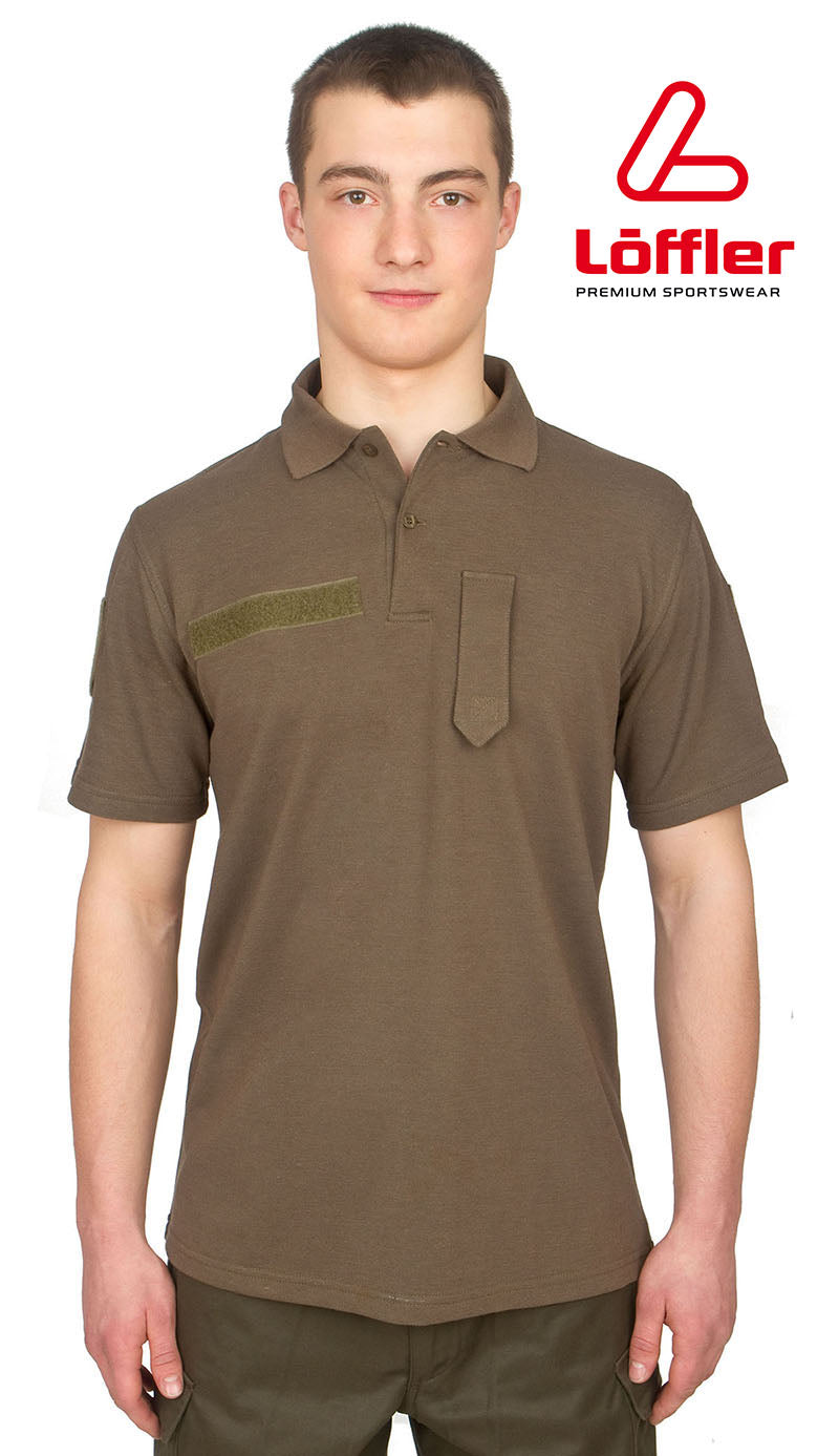 Transtex-Poloshirt ÖBH, oliv, Marke Löffler