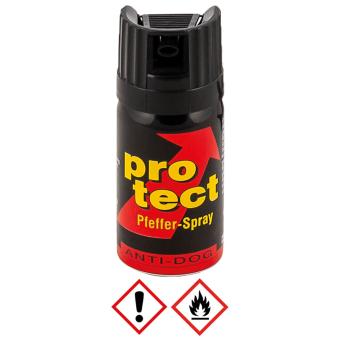 Pfeffer-Spray, Sprühflasche, 40 ml (VERKAUF NUR IN EU) 