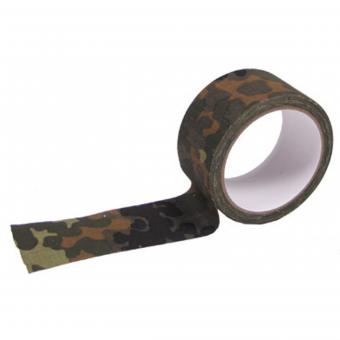 Klebeband Gewebe, ca. 5 cm x 10 m, flecktarn 