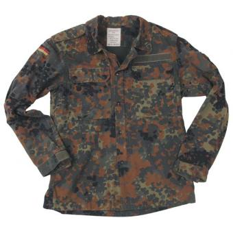 BW Feldbluse, DAMEN, flecktarn, 5 Farb., gebr. 