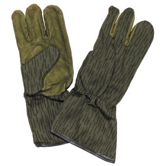 NVA Handschuhe, 4 Finger, strichtarn, neuwertig 